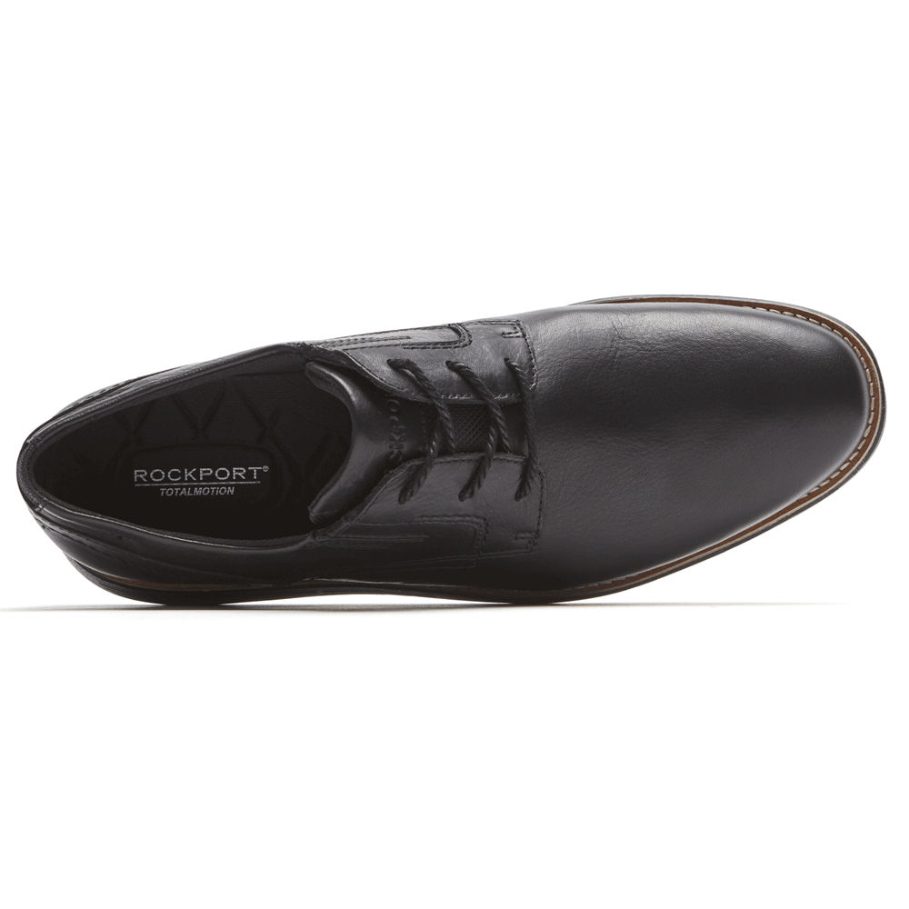 Rockport Singapore Mens Dress Shoes - Total Motion Sport Plain Toe Black - WH5107638